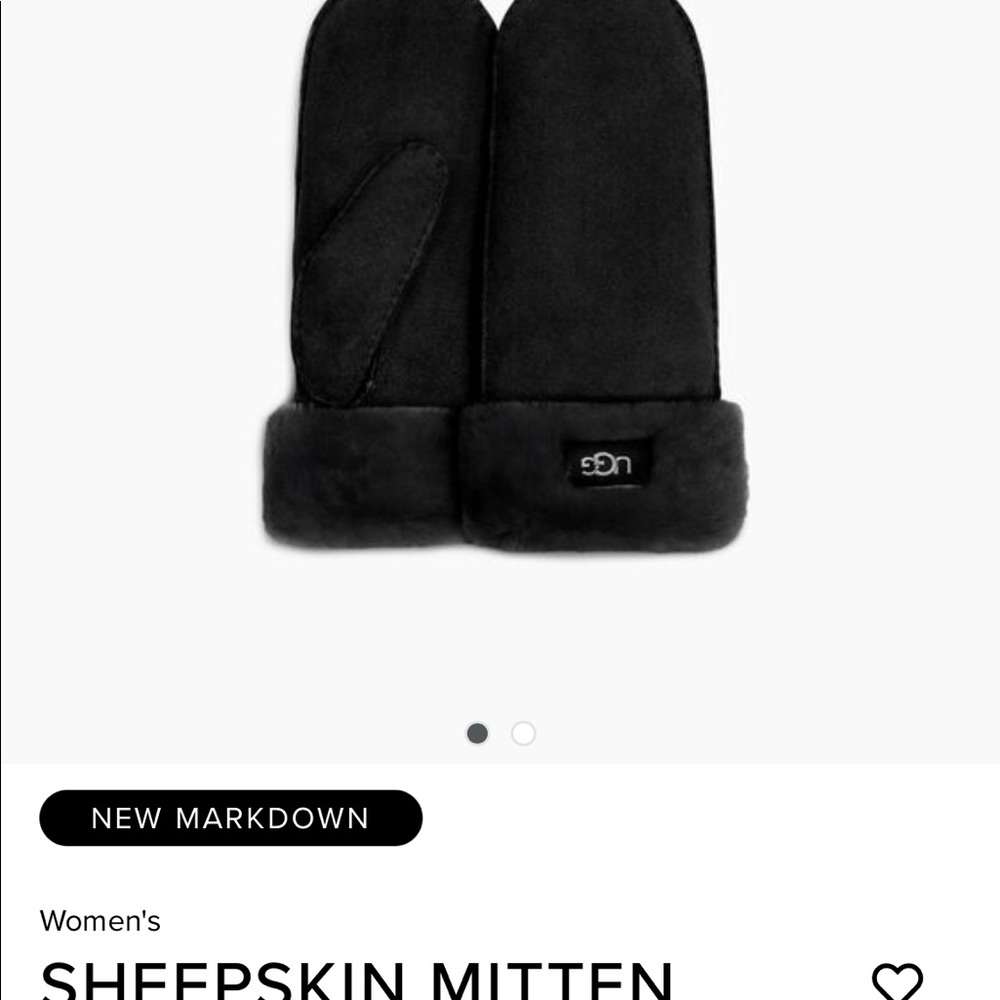 UGG Women’s Sherling mittens L/XL